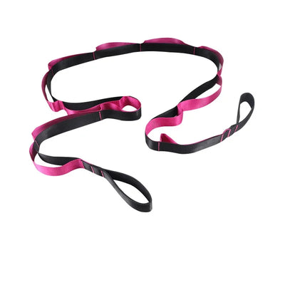 Stretching Strap Yoga Strap with Loops, Stretch Straps for Physical Therapy, Non-Elastic Exercise Strap for Pilates, Dance,Sport - Fullshopping