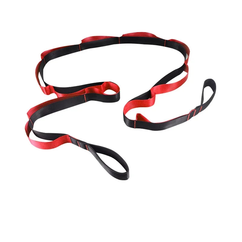 Stretching Strap Yoga Strap with Loops, Stretch Straps for Physical Therapy, Non-Elastic Exercise Strap for Pilates, Dance,Sport - Fullshopping