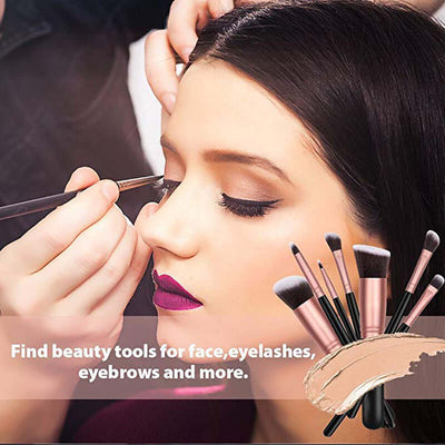 14 Makeup Brushes Set, Foundation Brush, Powder Eye Shadow Brush - Fullshopping