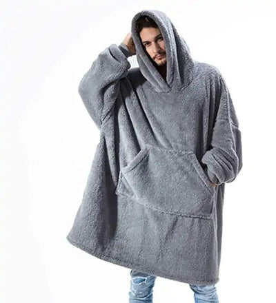 Oversized Hoodie Blanket & Socks - Fullshopping