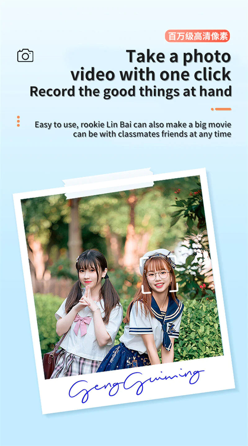 Compact 1080p HD Retro Mini Camera - Perfect Pocket-Sized Gift for Any Occasion! - Fullshopping