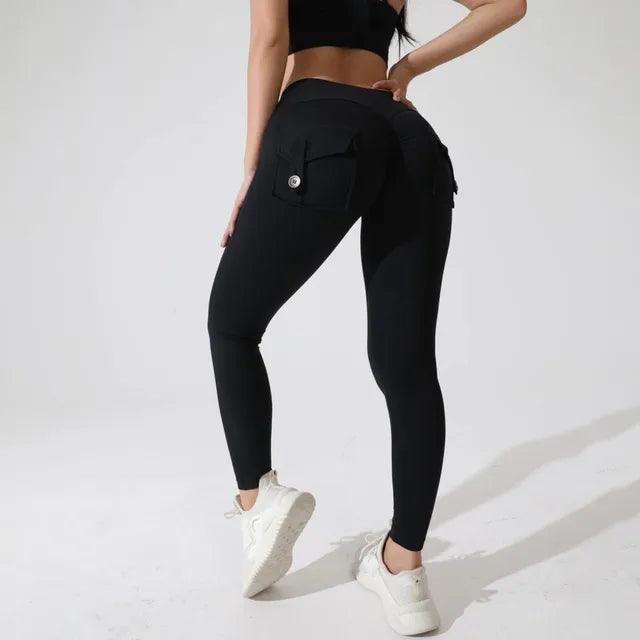 Butt Lifting Cargo Leggings - fullshopping