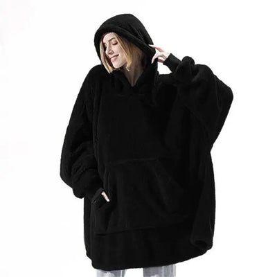 Oversized Hoodie Blanket & Socks - Fullshopping