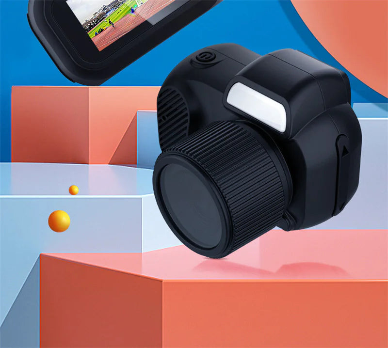 Compact 1080p HD Retro Mini Camera - Perfect Pocket-Sized Gift for Any Occasion! - Fullshopping