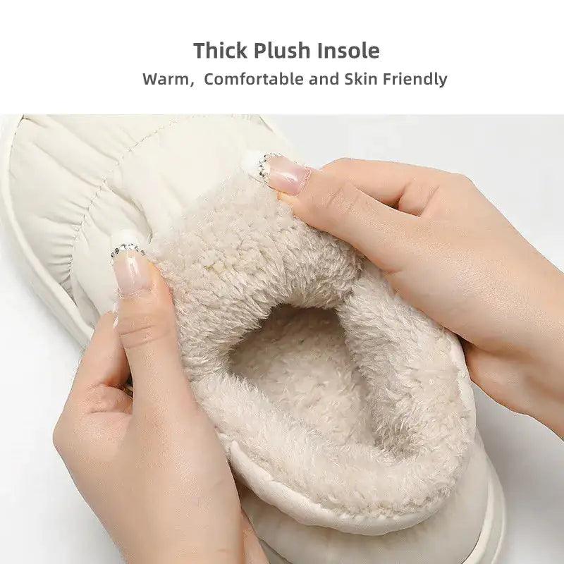 Thick Plush Unisex Flats - fullshopping
