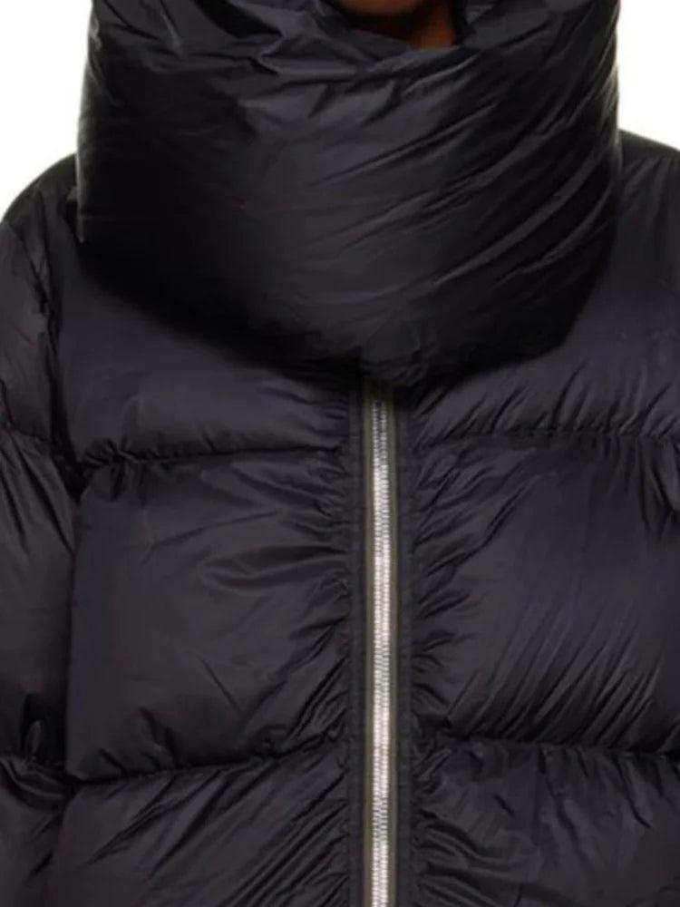 Winter Padded Scarf Coat - fullshopping
