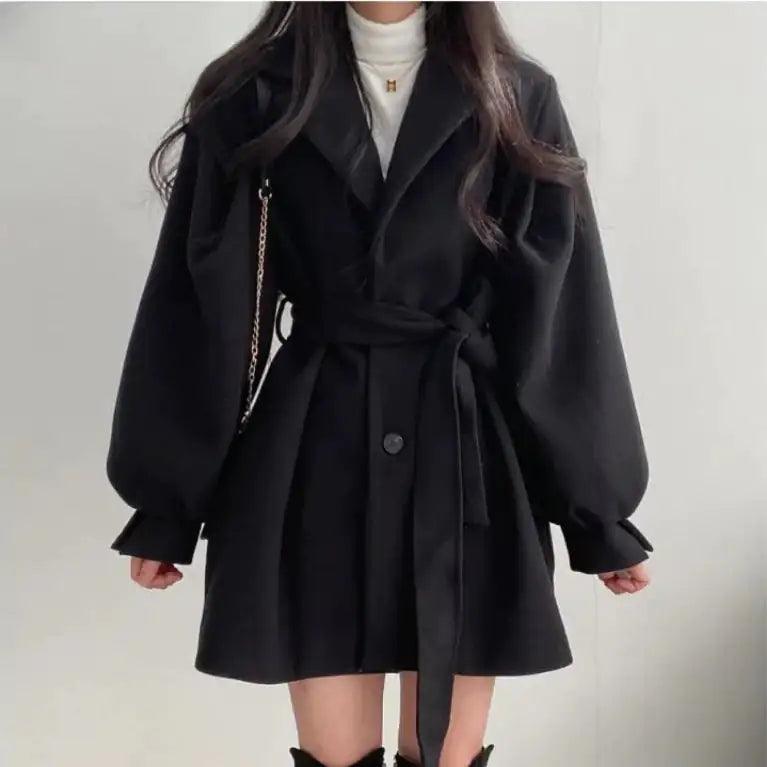 Thickened Wool Coat - fullshopping