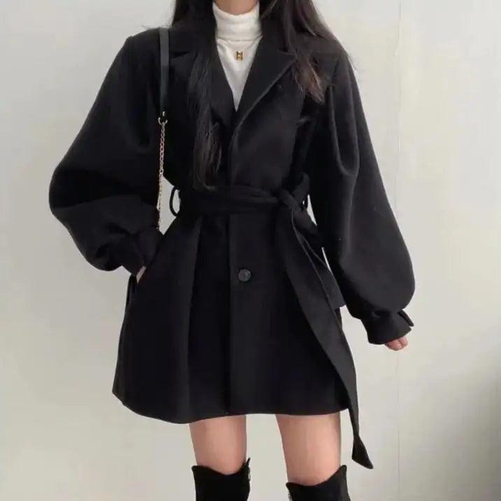 Thickened Wool Coat - fullshopping
