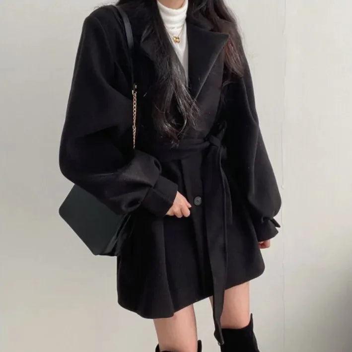 Thickened Wool Coat - fullshopping