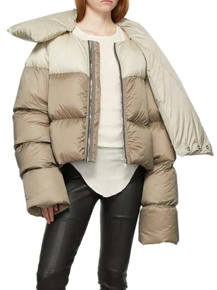 Winter Padded Scarf Coat - fullshopping